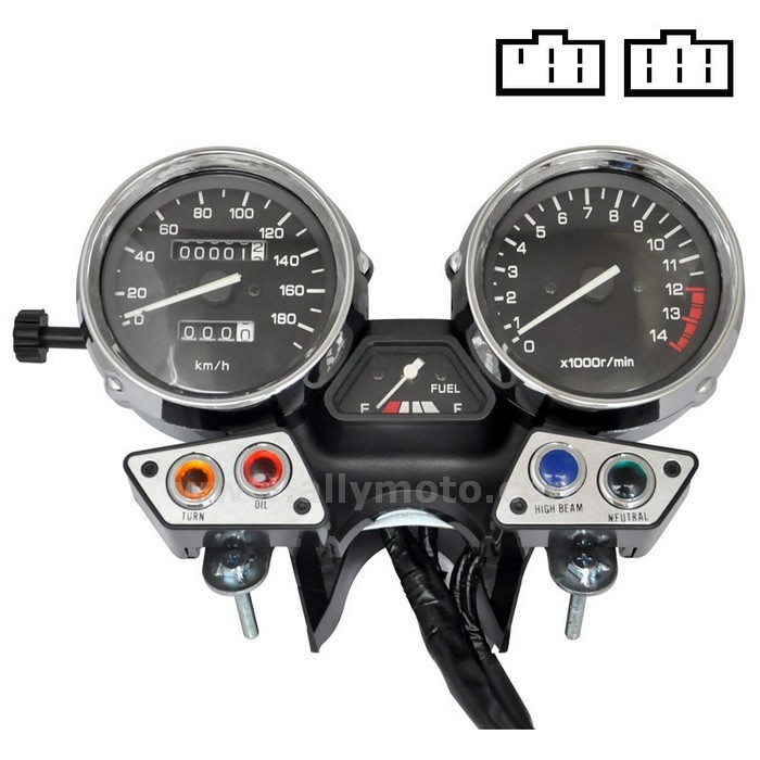 147 Gauges Cluster Speedometer Yamaha Xjr400 1992-1994 Tachometer Odometer Instrument Assembly